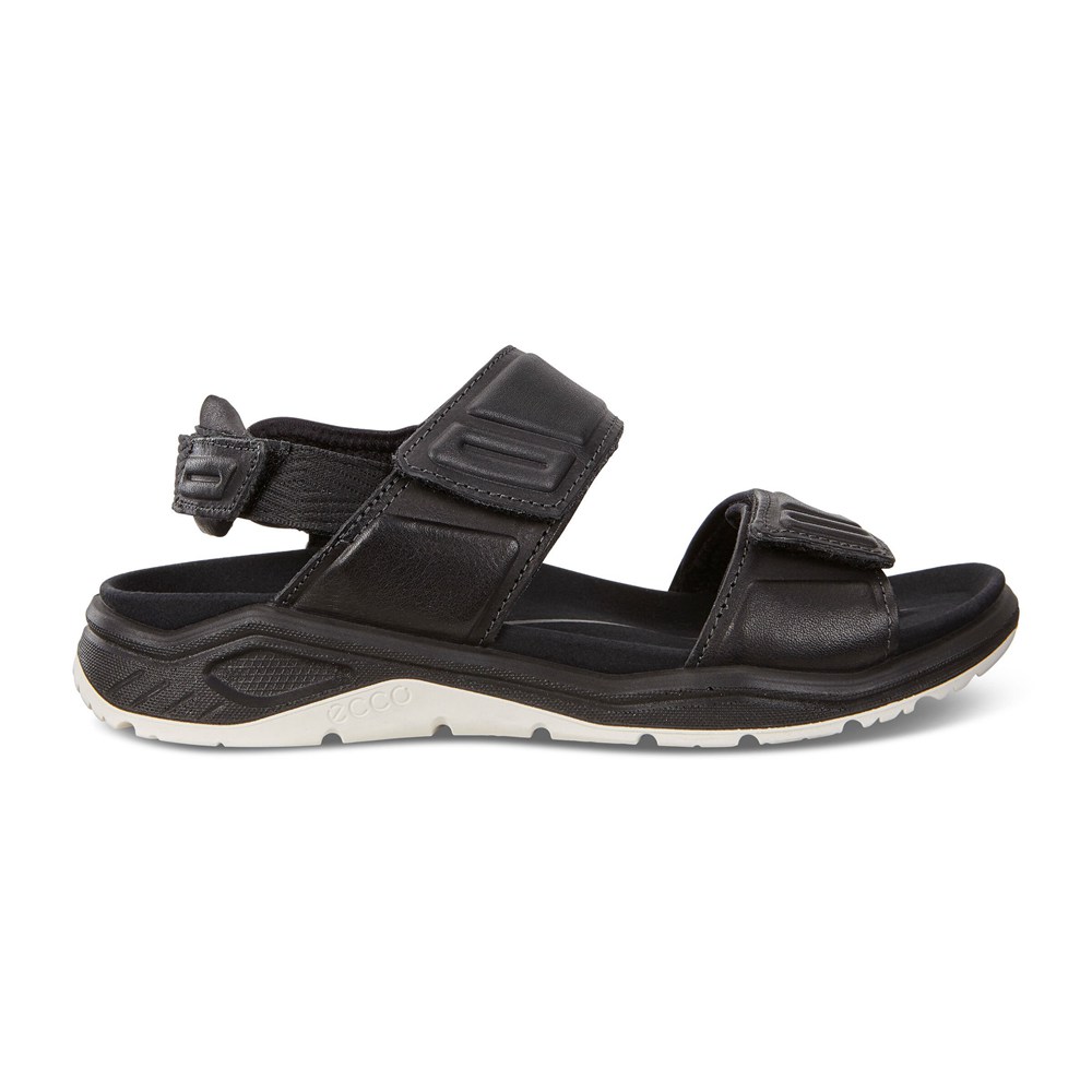 ECCO Womens Sandals Black - X-Trinsic Flat - FJS-581032